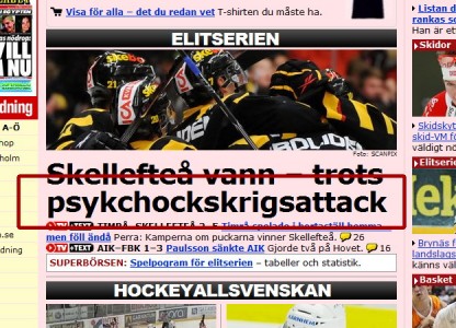Psykchockskrigsattack: 21 bokstäver.