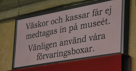Ajajajaj. Postmuseum behöver min hjälp.