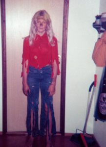 Jag som Lopp-Loella 1976.