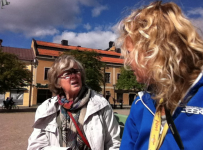 Mamma: – Jag fryser! Jag: – Men himmel vad varmt det är!